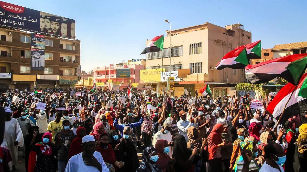 Protestas Sud´´an-EFE